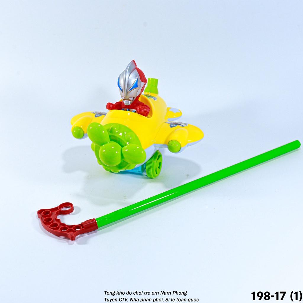 Xe đẩy siêu nhân đỏ 198-17 - Đồ chơi thông minh cho trẻ em - Quà tặng sinh nhật