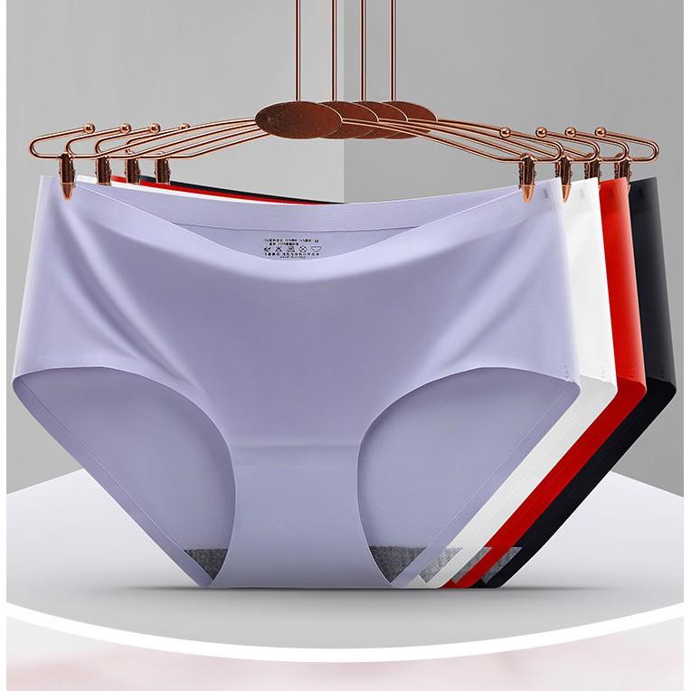 Quần lót nữ thun lạnh đúc su không đường may mặc trong váy dễ thương QL01