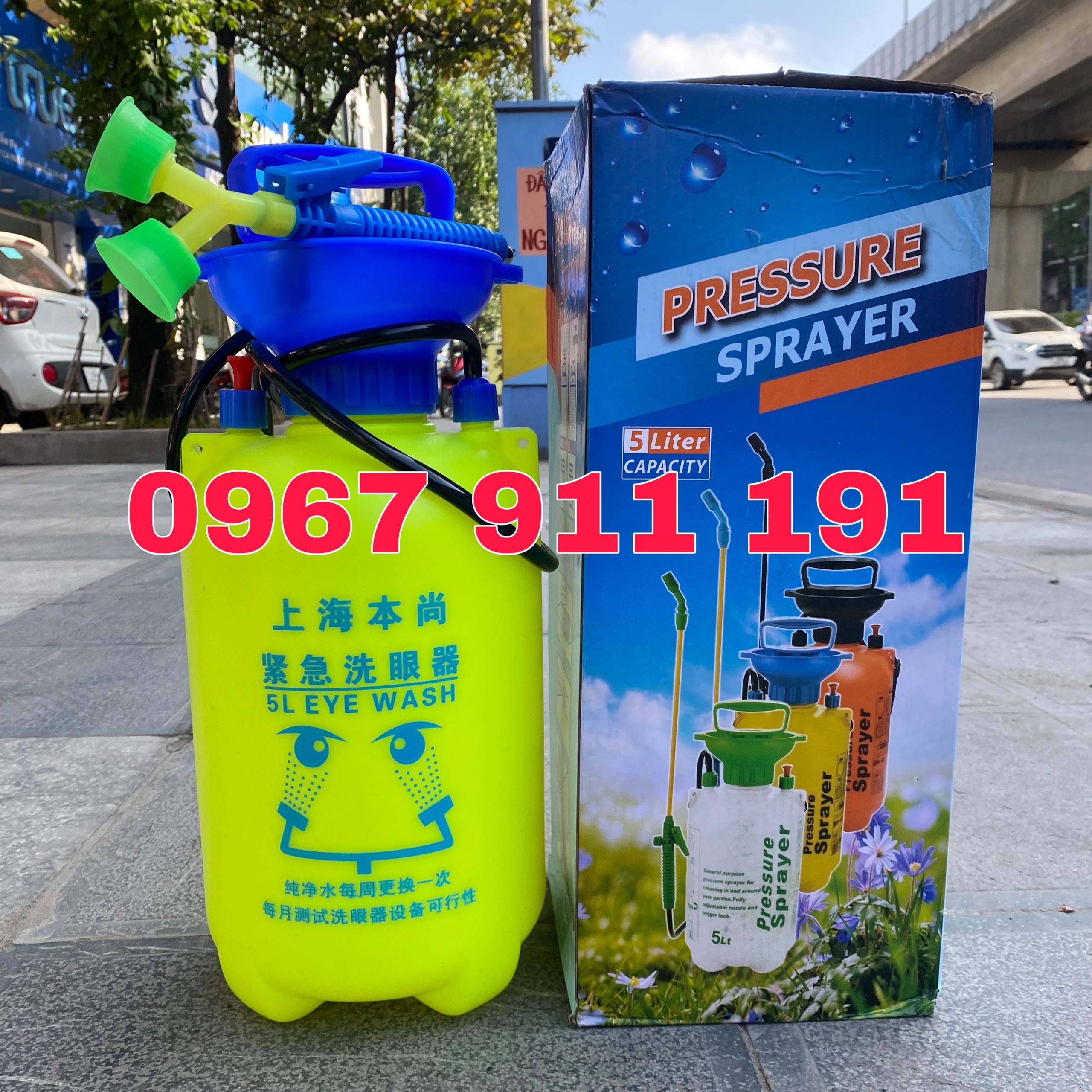 Bình rửa mắt khẩn cấp 5 lít