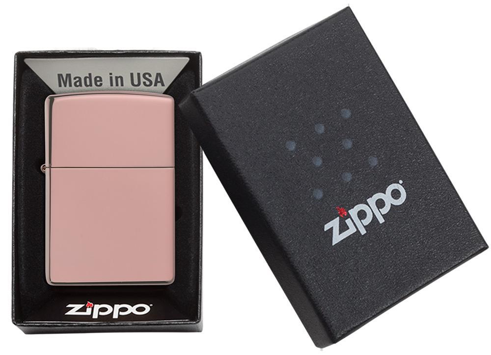 Bật Lửa Zippo High Polish Rose Gold 49190