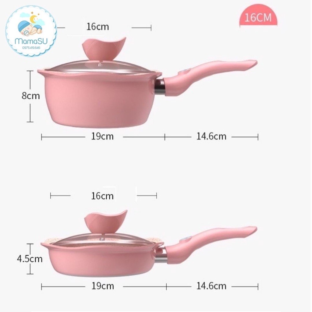 BỘ NỒI, CHẢO ĐÁ HÌNH HOA KÈM LỒNG HẤP CAO CẤP