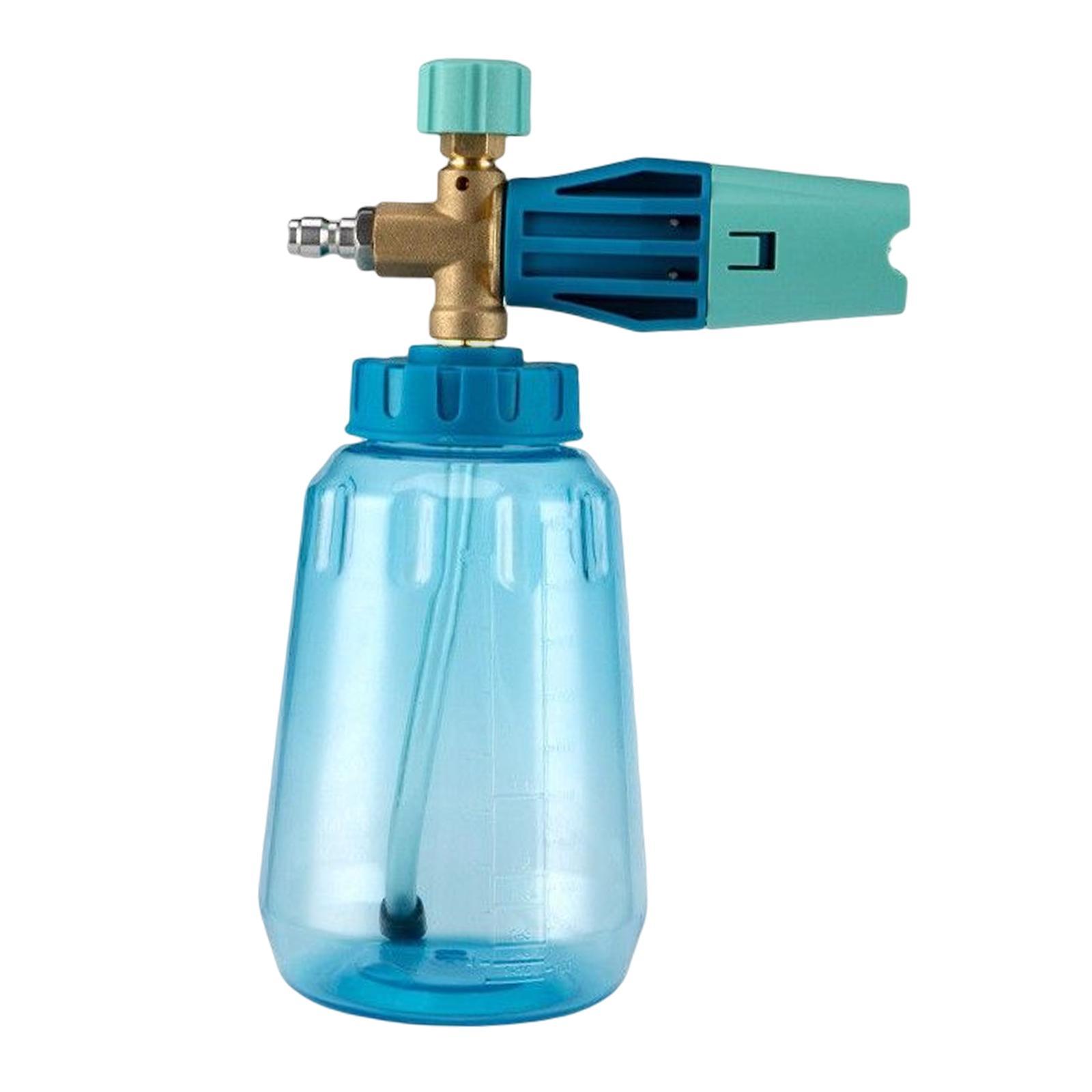 Handheld Garden Watering Pump Foam Sprayer Light Blue