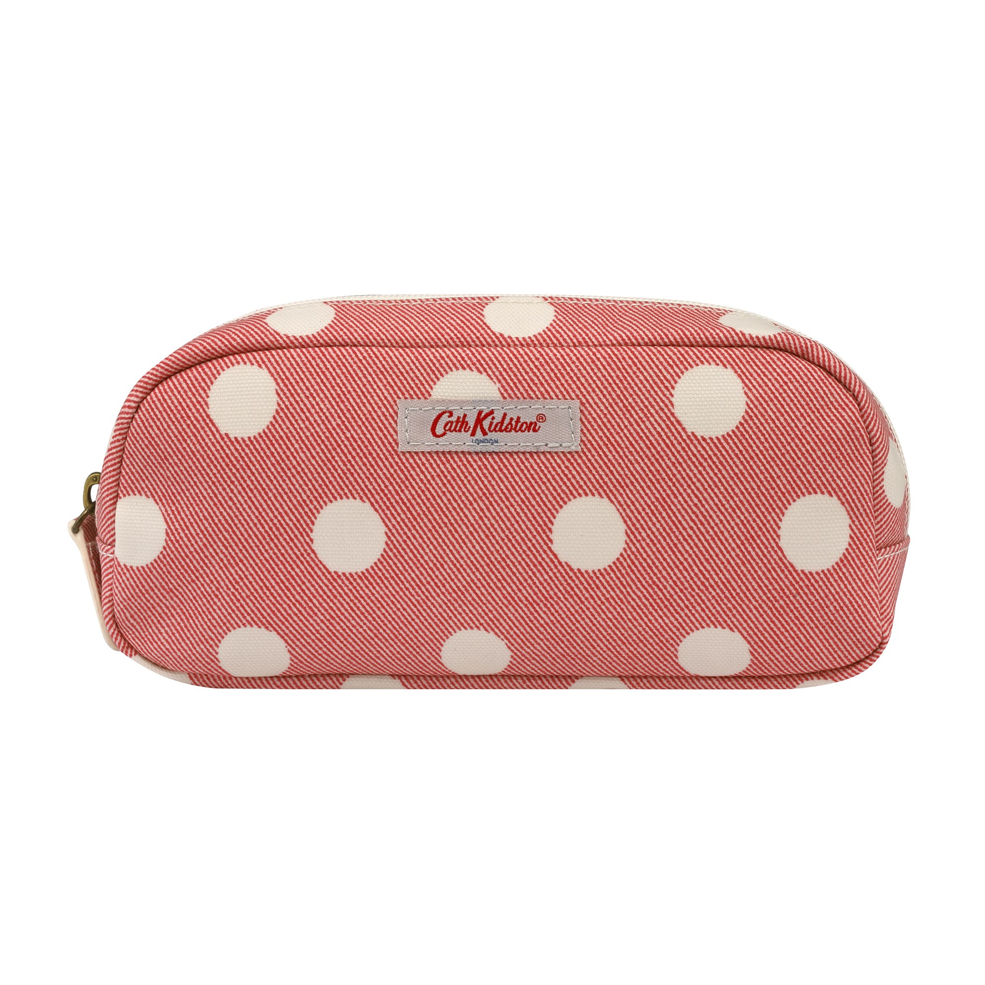 Hộp bút Cath Kidston họa tiết Button Spot Twill (Pencil Case with Pocket Button Spot Twill)