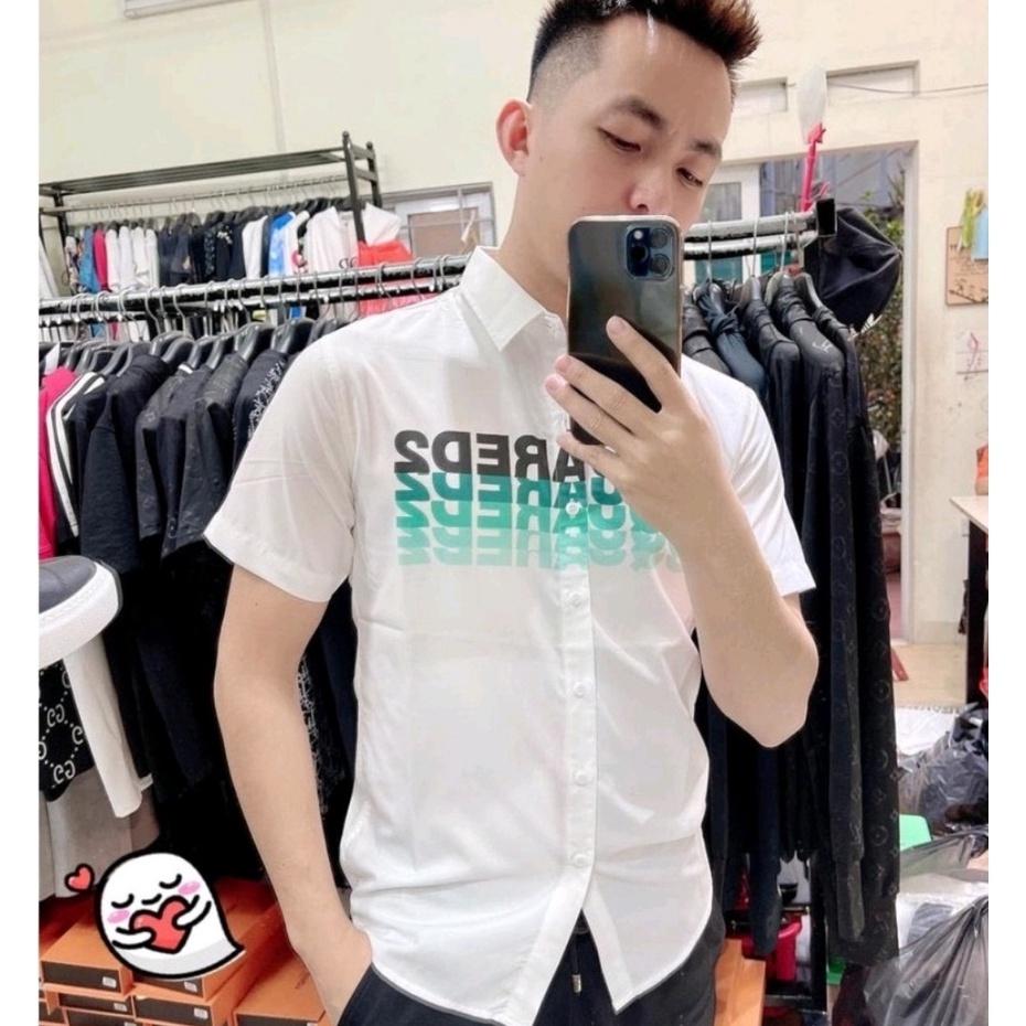Áo sơ mi nam ngắn tay form Hàn Quốc chất lụa chống nhăn cao cấp