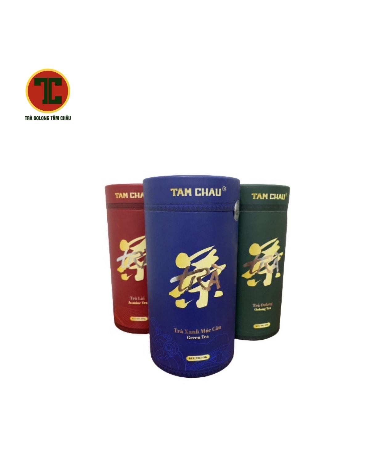 Trà xanh móc câu Tâm Châu lon giấy 100gr