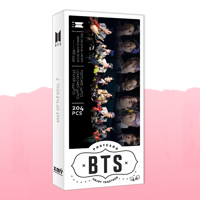 Hộp Postcard BTS Map of the Soul 7