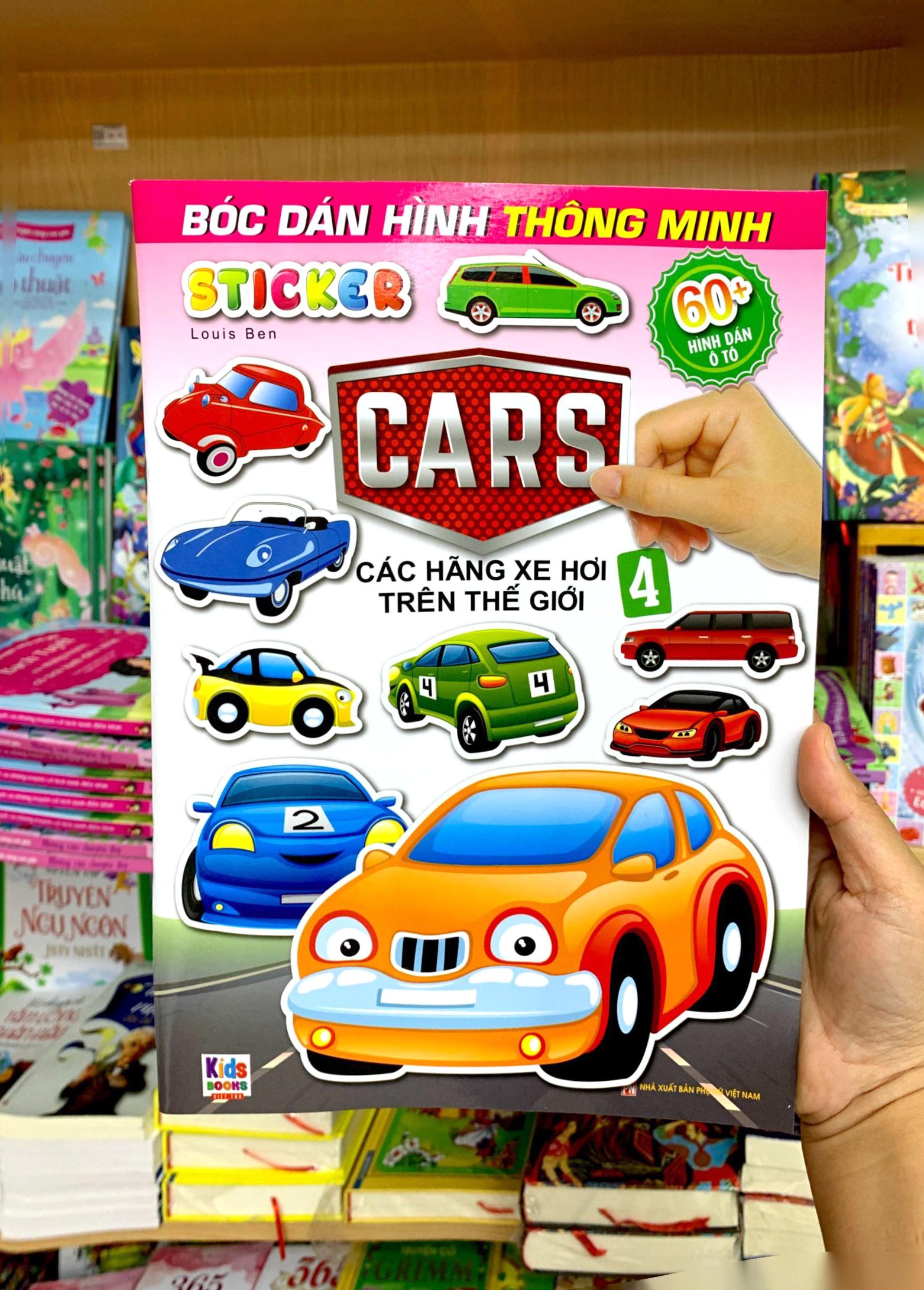 Sticker Bóc Dán Hình Thông Minh - Car - Các Hãng Xe Trên Thế Giới 4