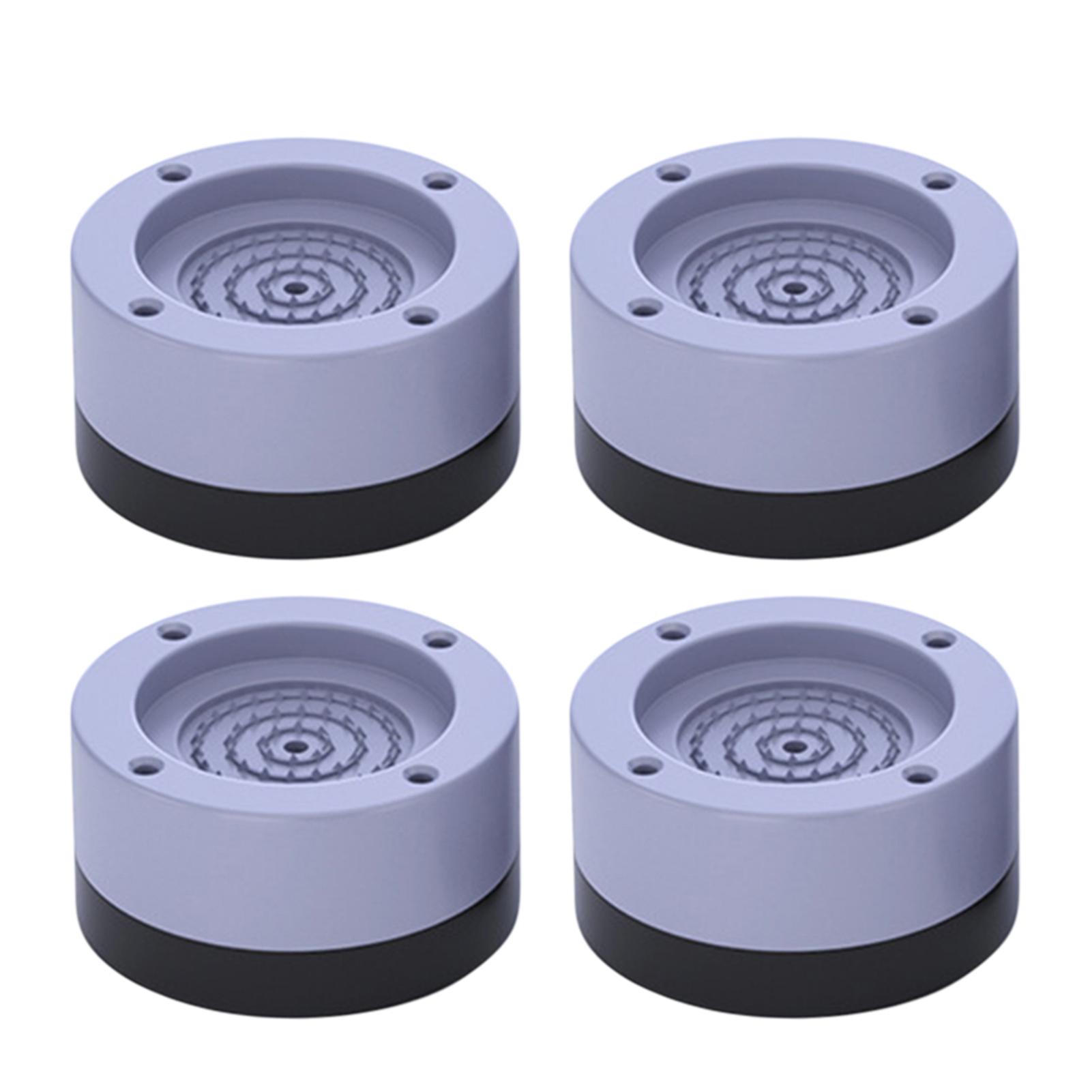 4 chân đế chống rung máy giặt tủ lạnh chống trượt chống ồn bằng nhựa sợi resin và keo TPU