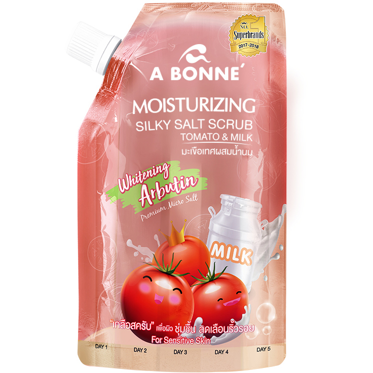 Muối Tắm Dưỡng Ẩm A Bonne' Cà Chua và Sữa 350g