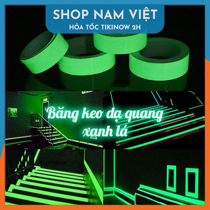 Băng Keo Dạ Quang Trang Trí Nhà Cửa, Dán Nội Thất