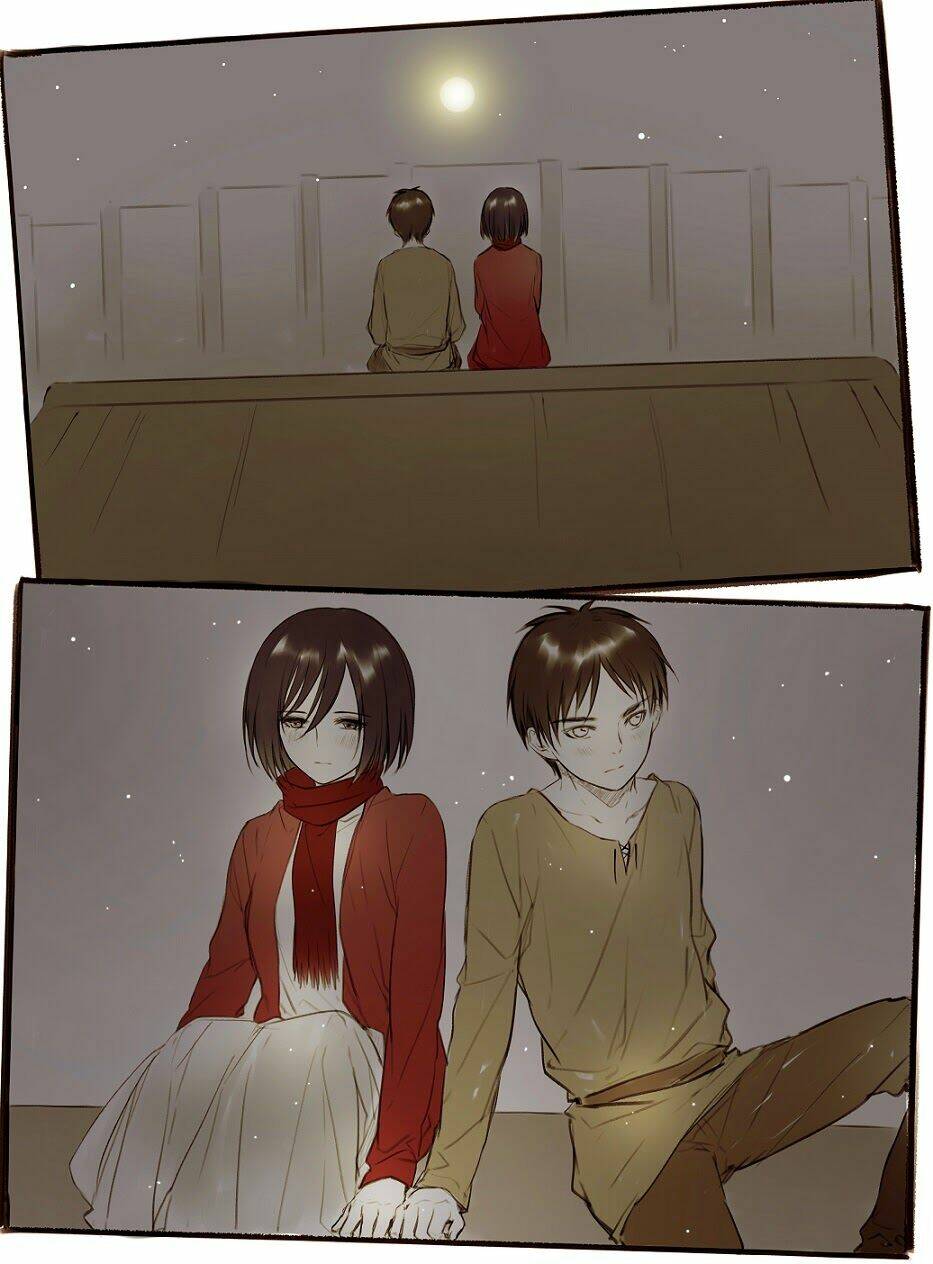 tấn công người khổng lồ - doujinshi eren x mikasa chapter 21 8