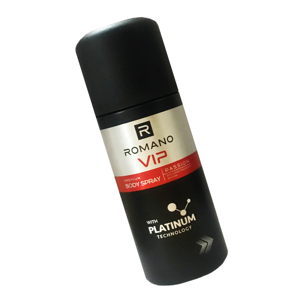 Xịt Ngăn Mùi Nước Hoa Cao Cấp Romano Vip Passion 150ml/chai