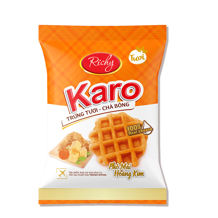 Thùng 72 bánh Karo Hoàng Kim