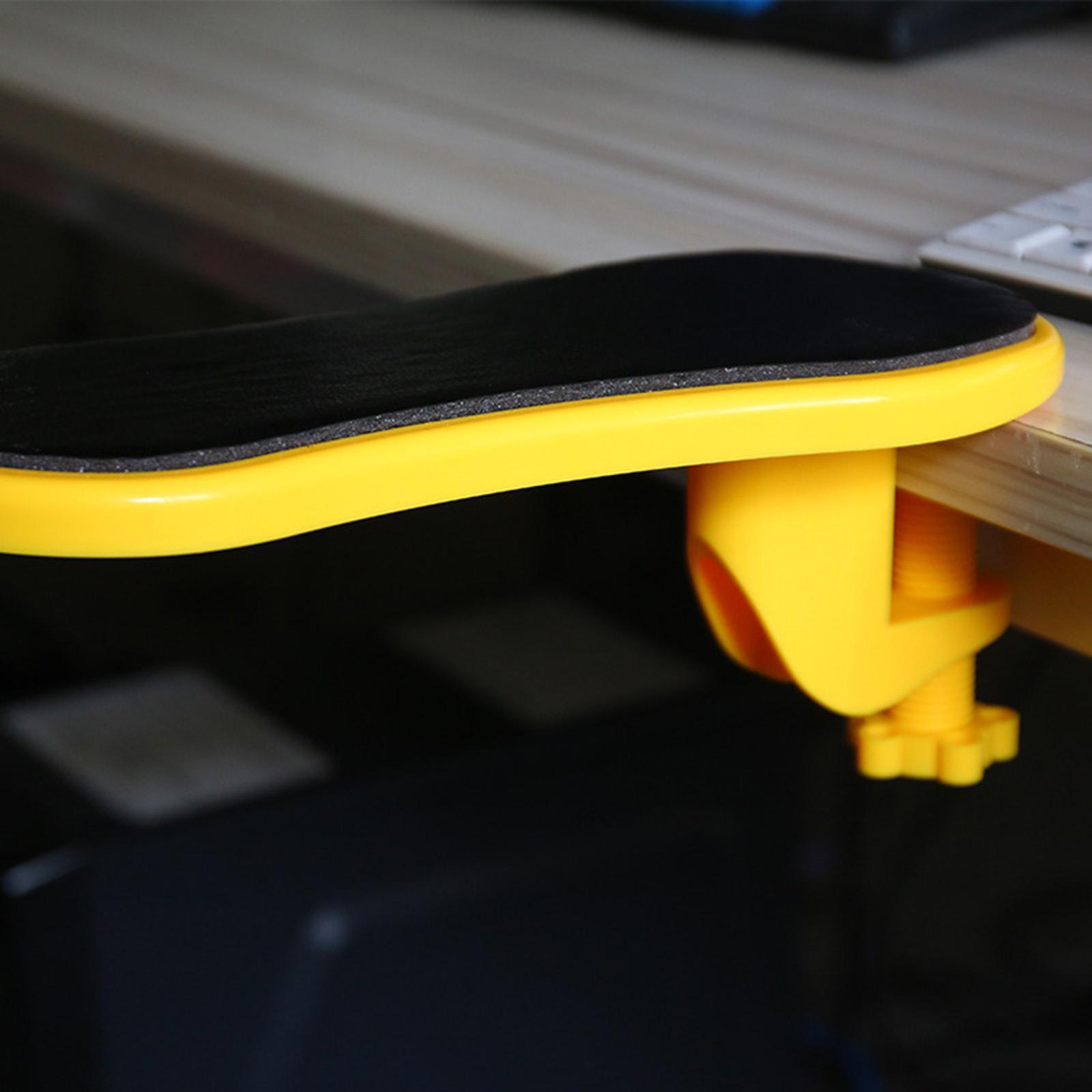 Computer Arm  Mouse Pad Holder for Desk Computer Home yellow stlye 1