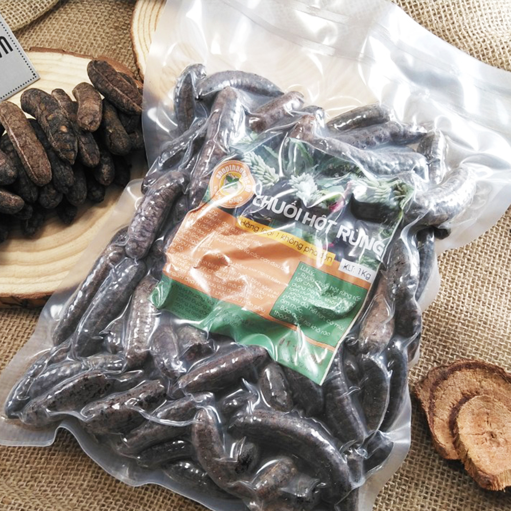 Combo 2 Gói Chuối Hột Rừng Sấy Khô Shop Thảo Dược - Hỗ Trợ Chữa Viêm Khớp, Đau Khớp, Đau Dạ Dày, Gout Và Sỏi Thận