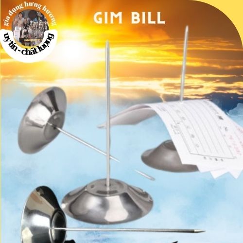 Cây ghim hóa đơn, gim bill, gim giấy