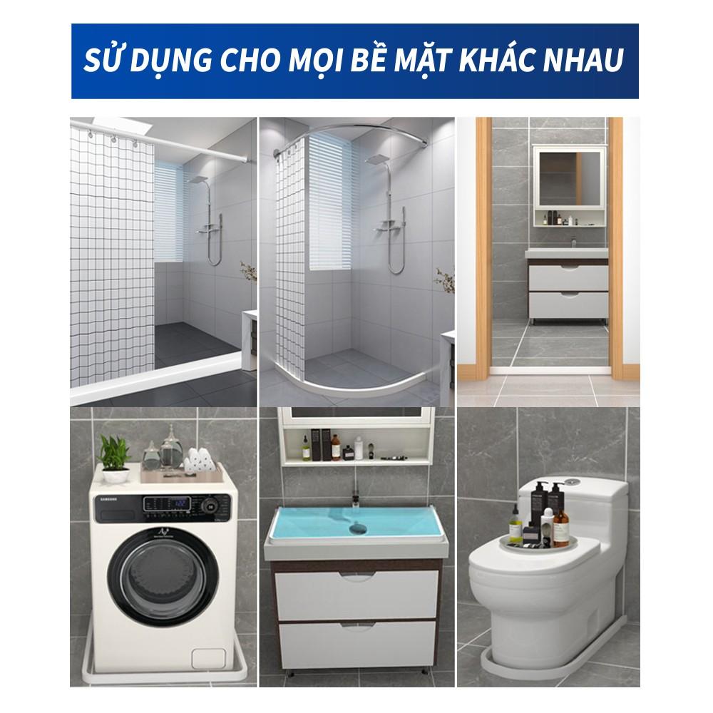 Combo Thanh silicon để chặn tràn nước nhà tắm - Tùy chọn kích thước