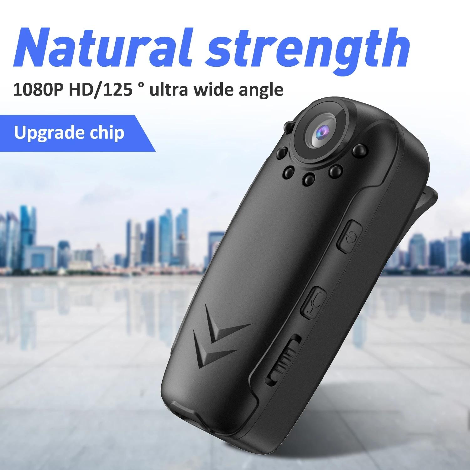 Máy ảnh hành động Mini HD COMBABLE COMBEBABLE CAM 1080P Tầm nhìn ban đêm Video Video Ghi lại Sport DV clip cảnh sát máy quay nhỏ