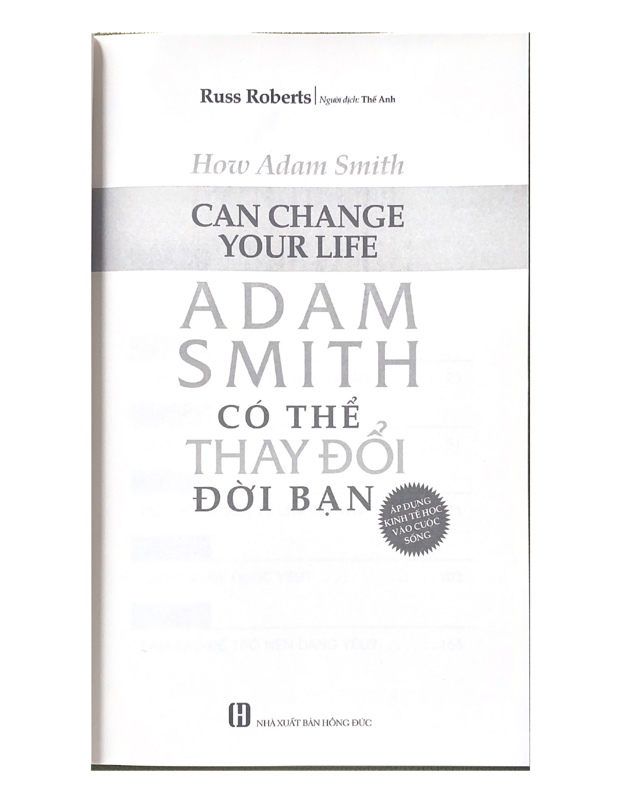 Adam Smith Có Thể Thay Đổi Cuộc Đời Bạn - Vanlangbooks