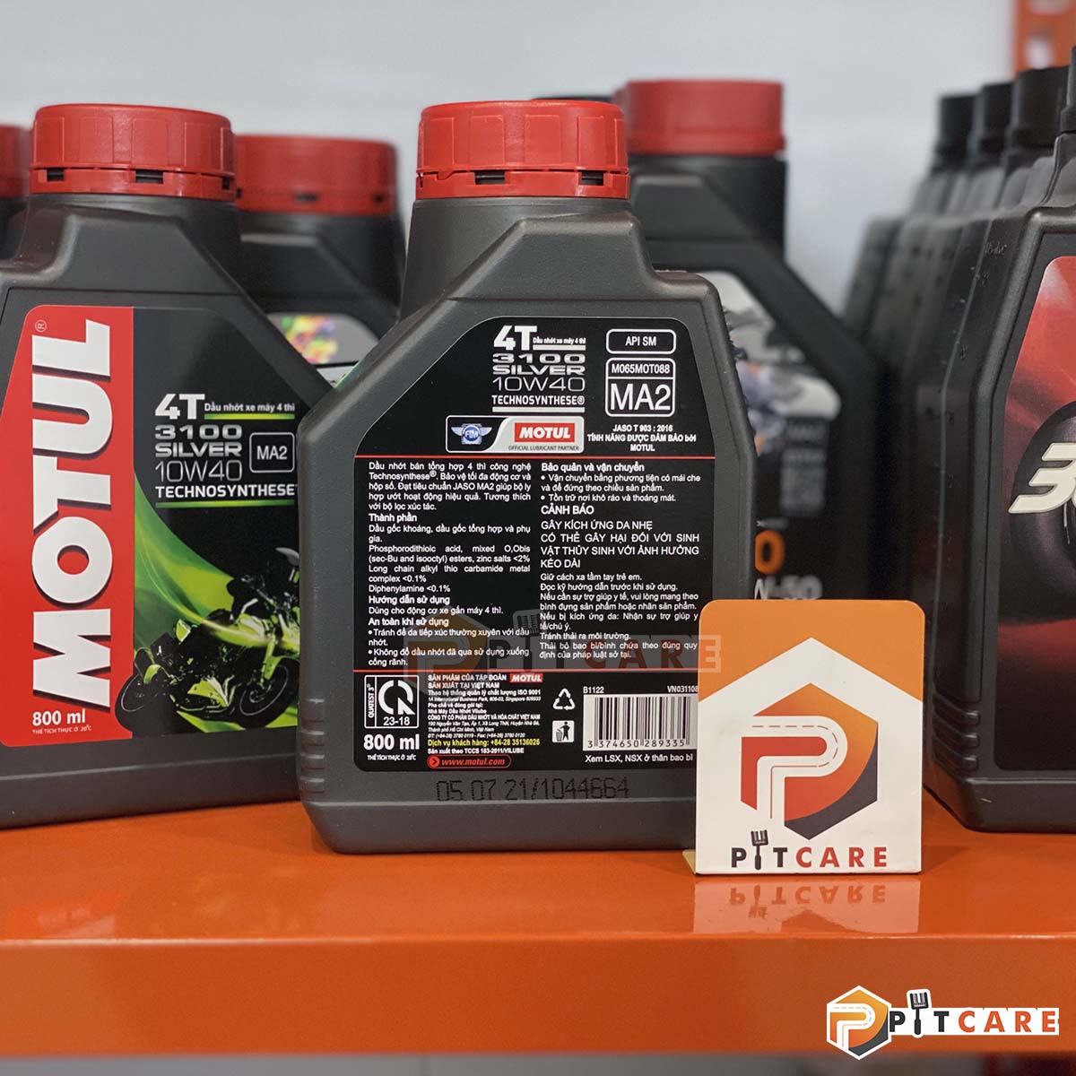 Nhớt Motul 3100 Silver 800ml Cho Xe Số Và Xe Côn Tay 