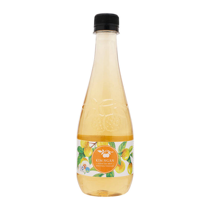 Giấm Táo Mèo Kim Ngân