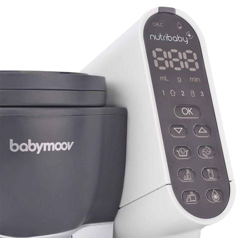 Máy Xay Hấp Đa Năng Nutribaby Plus5 In 1 Babymoov 1000201 (Trắng)