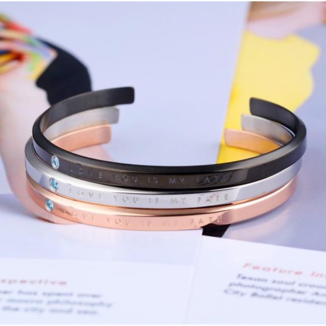 Vòng tay titan cuff VTZ118