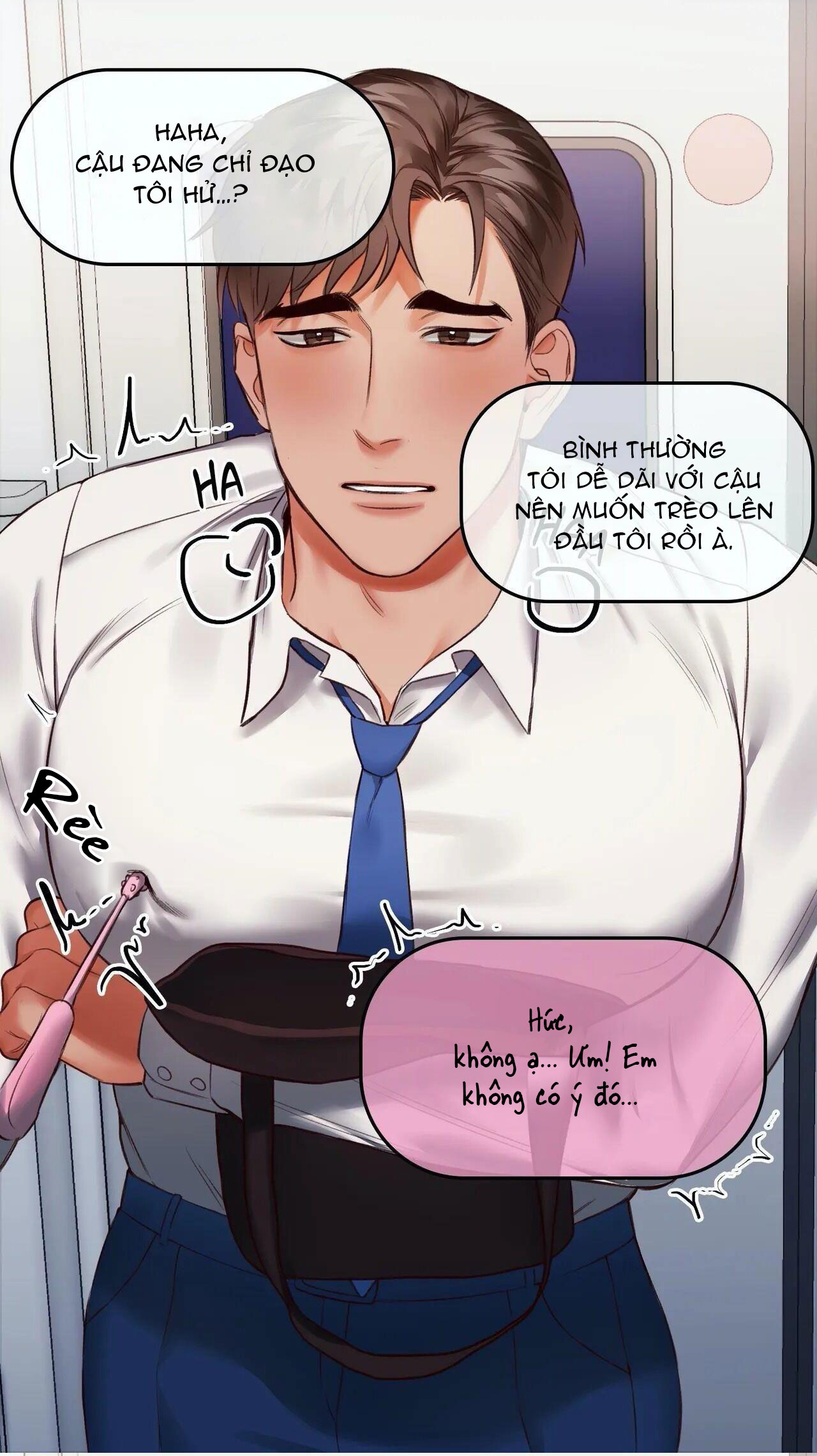 dạy dỗ đồng nghiệp ngực bự mới với sextoy chapter 3 8