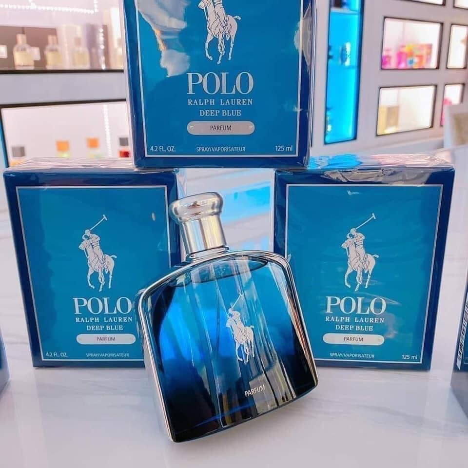 Nước Hoa Nam Ralph Lauren Polo Deep Blue Parfum 125ml