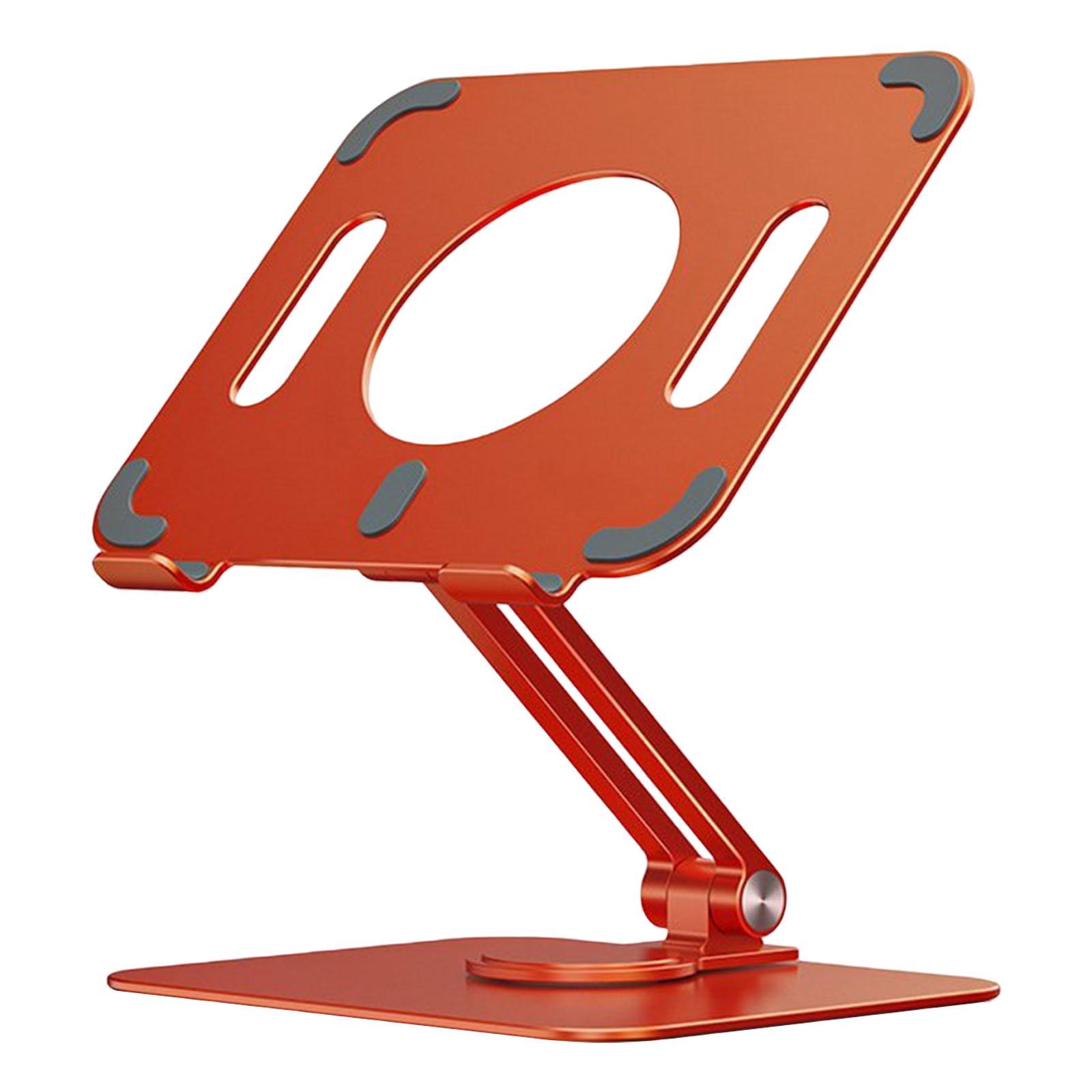 Tablet Stand 360° Rotating Adjustable Height Laptop Riser Stand for iPad Smartphones Work
