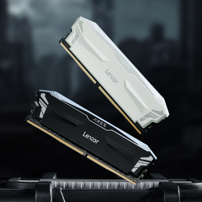 Ram máy tính 16GB/ 32GB Lexar ARES RGB DDR4 3600Mhz, Điều chỉnh RGB sống động, Bảo hành 5 năm - Hàng chính hãng