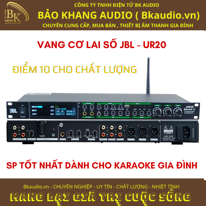 Vang cơ lai số UR20-J.B.L ( còn gọi là máy trộn âm thanh )