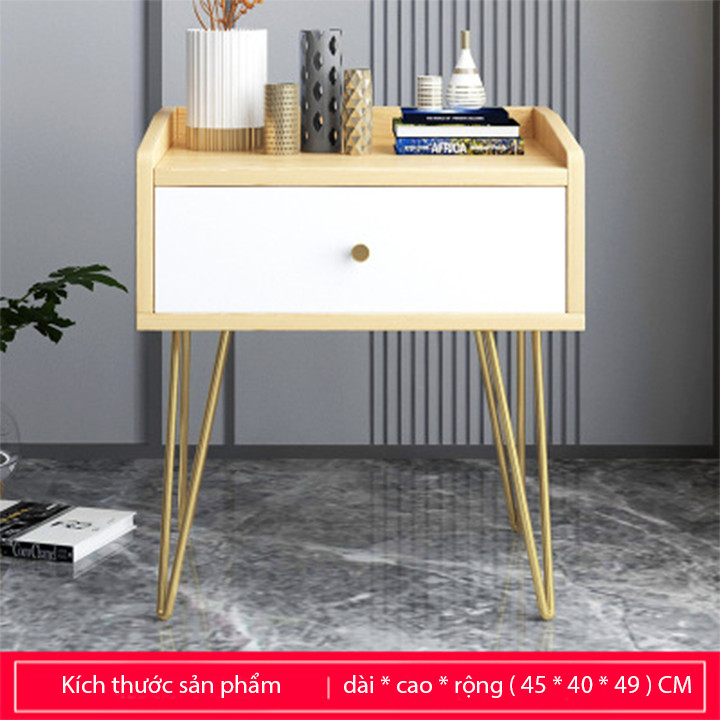 Tủ đầu giường có ngăn kéo, táp đầu giường PUK002