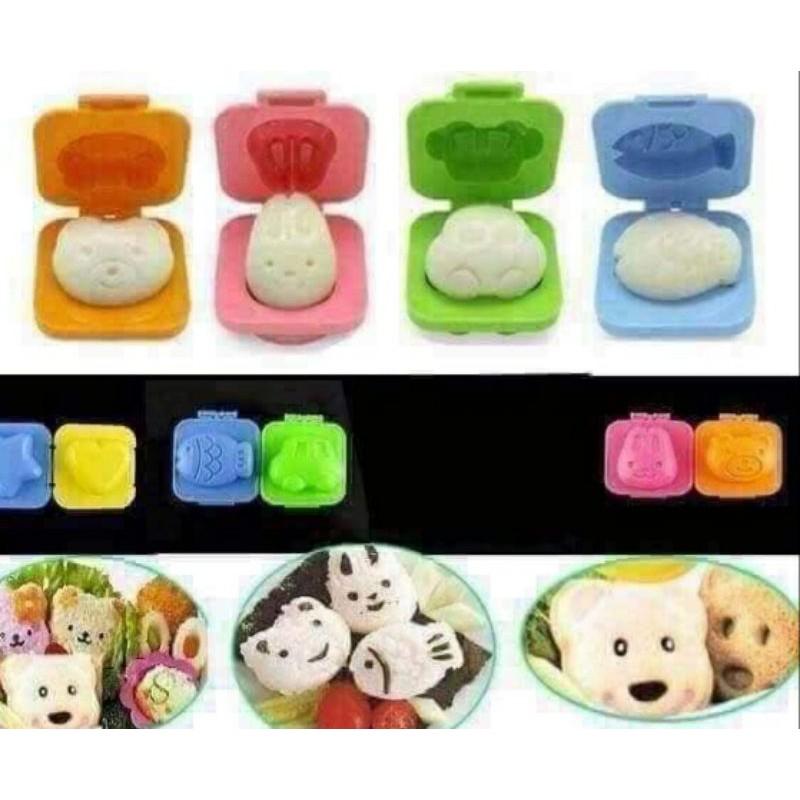 Sét 6 khuôn làm cơm cho bé