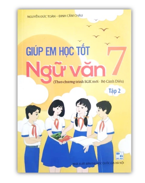 Sách - Combo Giúp em học tốt Ngữ Văn 7 - tập 1 + 2
