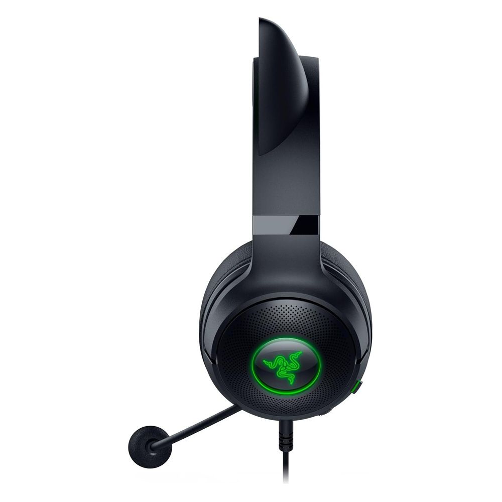 Tai nghe có dây choàng đầu Razer Kraken Kitty V2-USB Headset with RGB Kitty Ears_Mới, hàng chính hãng