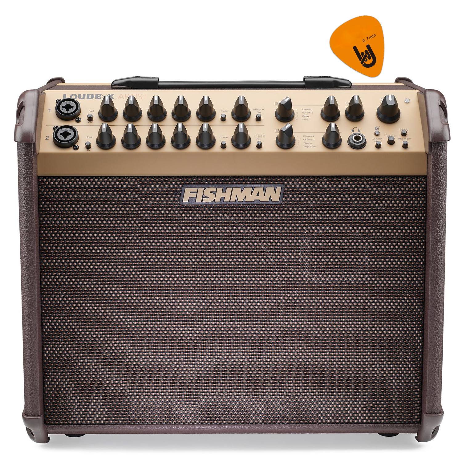 [Bluetooth] Fishman Loudbox Artist 120W Instrument Amplifier - Ampli cho Đàn Guitar & Nhạc cụ mộc Acoustic - Kèm Móng Gẩy DreamMaker