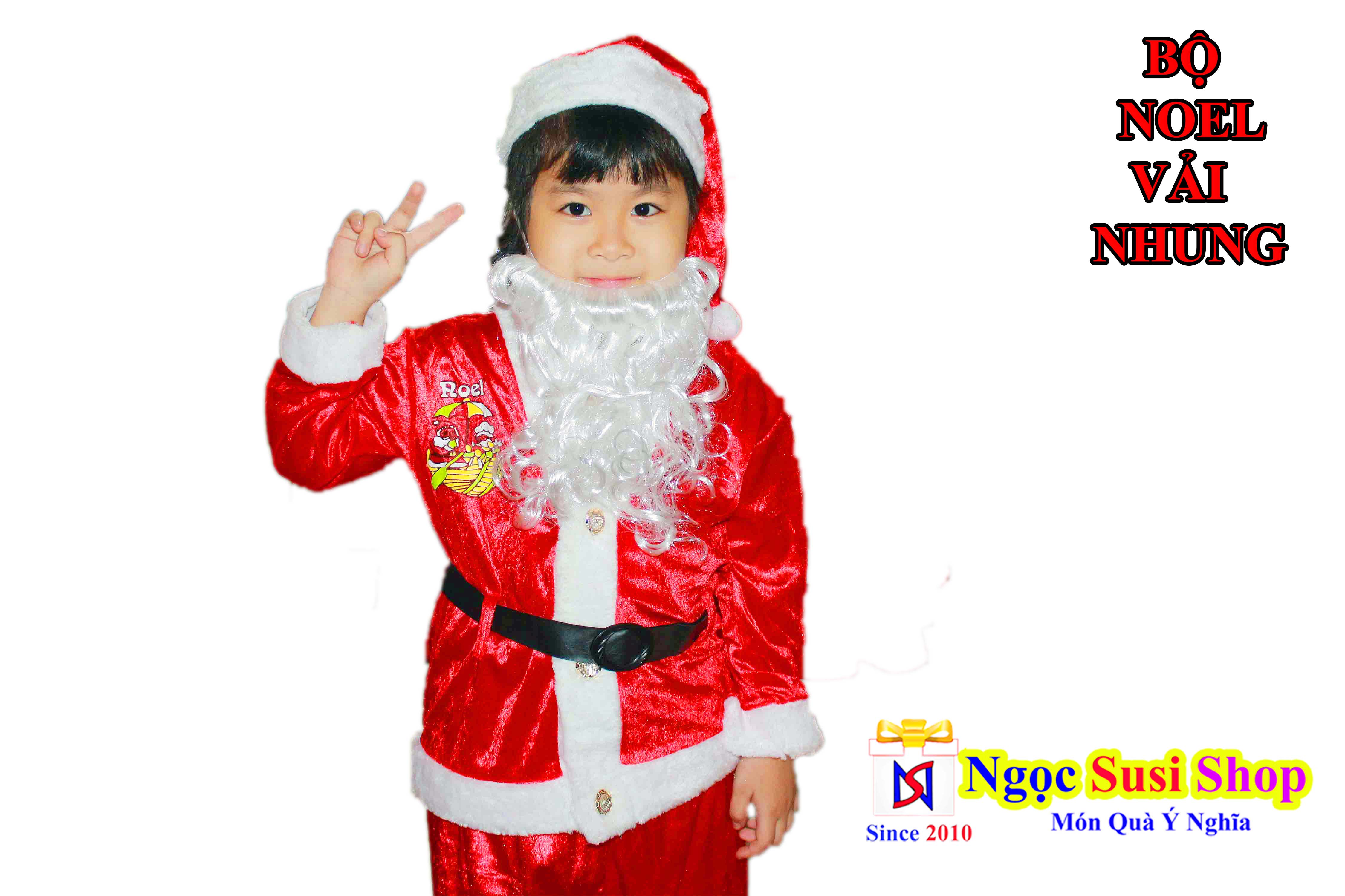 ĐỒ NOEL CHO BÉ ĐỒ GIÁNG SINH - VẢI NHUNG [HÀNG CHUẨN CAO CẤP