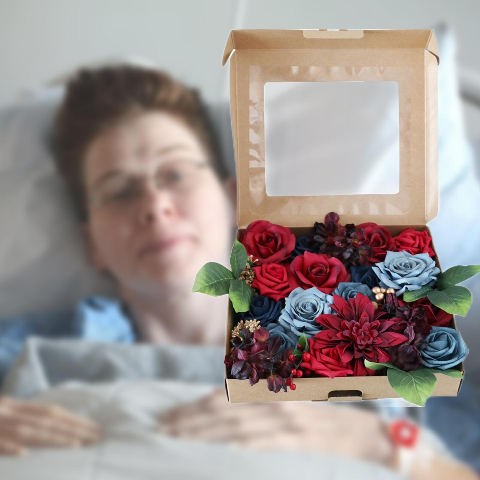 1 Box Artificial Flowers Combo DIY Crafts for Centerpieces Bouquets Party