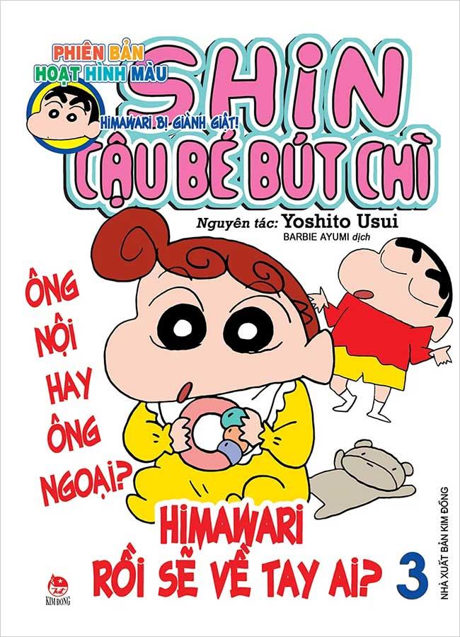 Shin Cậu Bé Bút Chì - Phiên Bản Hoạt Hình Màu - Tập 3