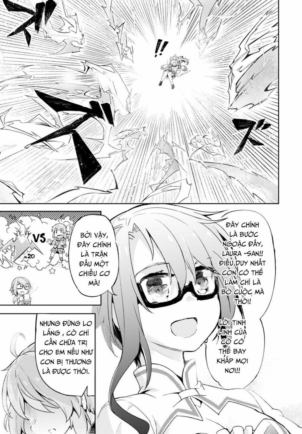 kenshi o mezashite nyugaku shitanoni maho tekisei 9999 nandesukedo!? chapter 5 19