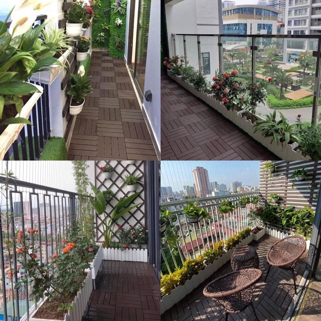 VỈ GỖ NHỰA LÓT SÀN NGOÀI TRỜI CHỊU NHIỆT CỰC BỀN
