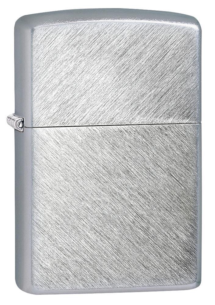 Bật Lửa Zippo Herringbone Sweep Brushed Chrome 24648