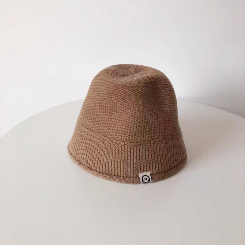 Mềm Mại Ấm Cho Bé Bò Mùa Thu Đông Trẻ Em Bé Trai Bé Gái DệT Kim Nón Màu Giày Trẻ Em Mũ 4 Màu