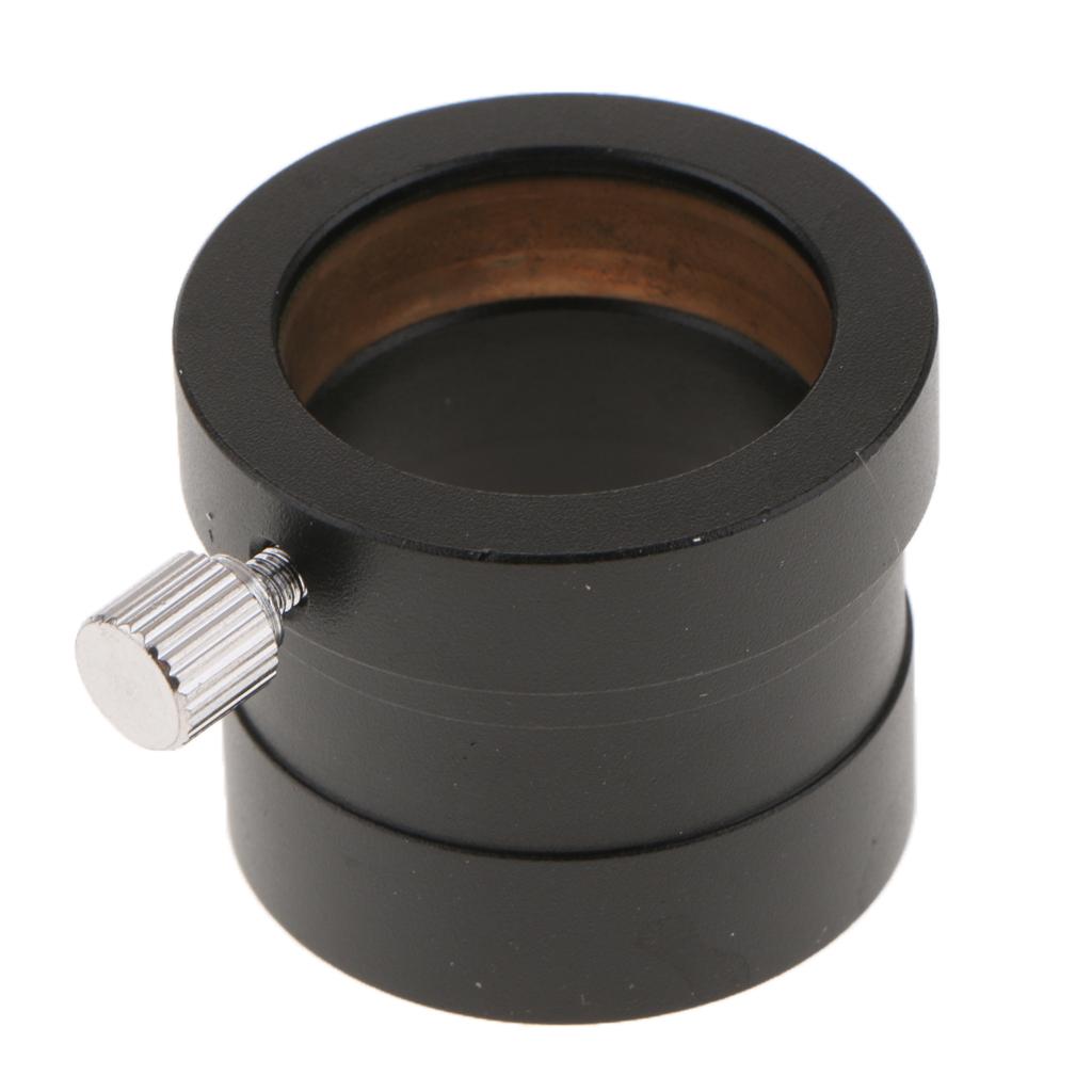 Metal 1.25" to 0.965" Telescope Eyepiece Mount Adapter -