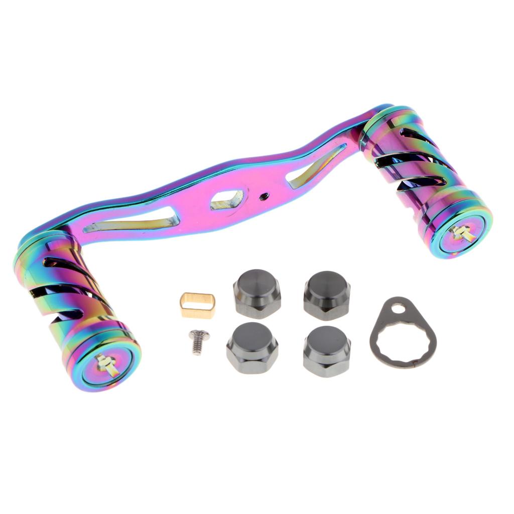 Aluminum Alloy Fishing Reel Handle with Fittings For D/S/A Baitcasting Reels