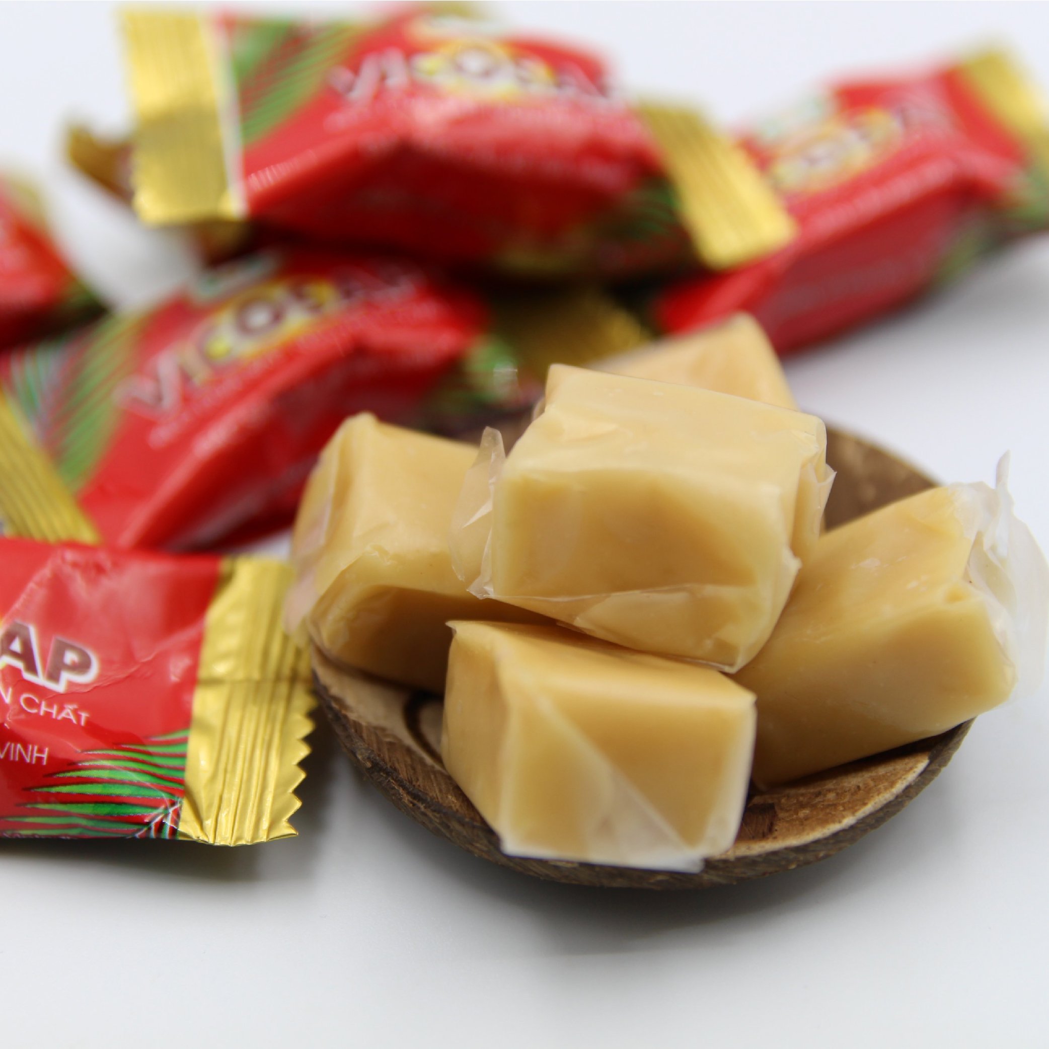 Kẹo Dừa Sáp Vicosap vị Nguyên Chất