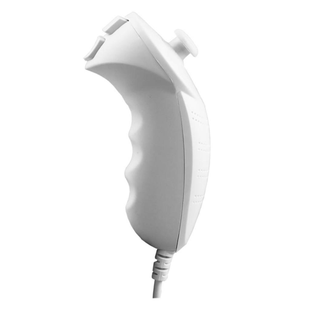 White Left Wired Gamepad Controller For Console -3 Motion Sensing
