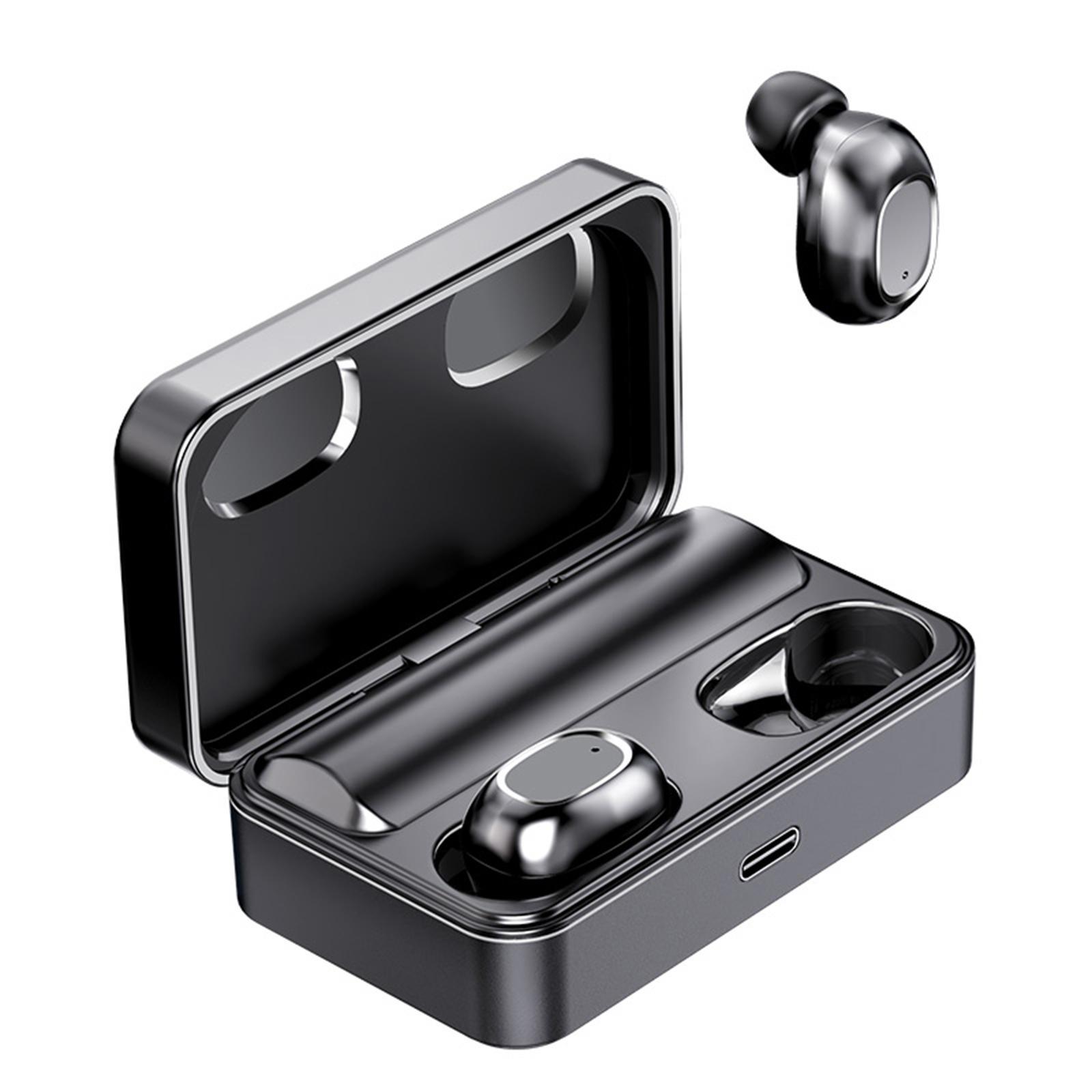 Mirror Screen Sports Headphone HiFi Sound Bluetooth 5.0 Wireless Earphones