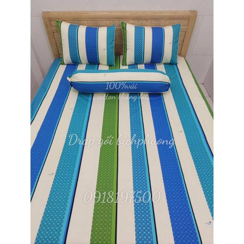 Bộ Drap Cotton THẮNG LỢI 4 món